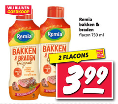  2 3 10 750 remia bakken braden original hit flacon ml 3.99 