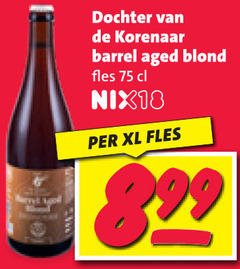  korenaar speciaalbieren marvell kool dochter barrel aged blond fles nix18 xl 