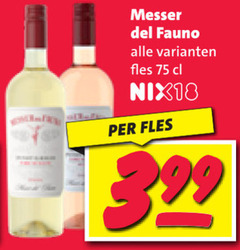  witte wijn rode fles nix18 3.99 