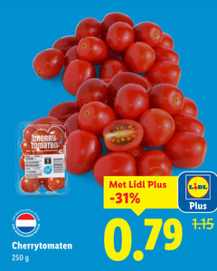  250 cherry nederland cherrytomaten 