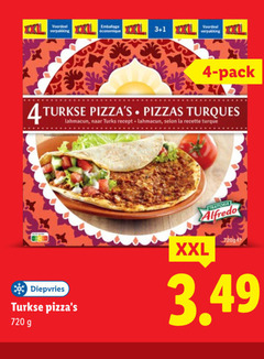  diepvriespizza 1 3 4 720 voordeel emballage pack turkse pizzas lahmacun turks recept la diepvries trattoria xxl 