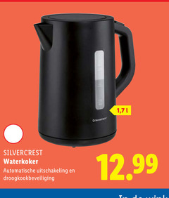  silvercrest waterkoker automatische uitschakeling droogkookbeveiliging 1 7 
