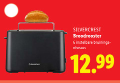  6 silvercrest broodrooster instelbare niveaus 