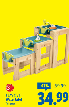  3 playtive watertafel stuk 