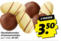  2 5 chocoladesoesjes bananensoesjes pak stuks pakken 