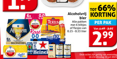 heineken 0.0 alcoholvrij bier blikjes 6 9 16 22 33 1870 6x 300ml amstel affligem rosee blond radler texels speciaalbier skuumkoppe nek tarwebier pilsener pakken 0.25 liter warsteiner pak woensdag alkoholfrei 
