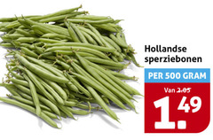  sperziebonen 500 hollandse 