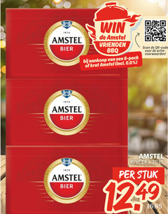  amstel krat bier 6 24 30 1870 bieren brouwen win vrienden bbq pack 0.0 scan code stuk 