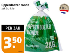  2 50 350 opperdoezer ronde zak kilo nl bodem poles vastkokend 