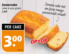  300 400 cake zomerse frisse mango passievrucht kilo 