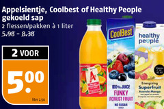  1 2 100 500 appelsientje coolbest healthy people gekoeld sap flessen pakken liter juice funky forest fruit energizing superfruit mango 