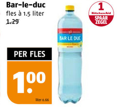  1 100 bar le fles liter kitchenaid spaar zegel 