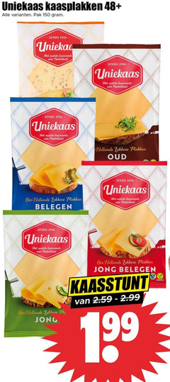  uniekaas kaasplakken 150 1956 48 pak nederland hollands oud belegen jong 