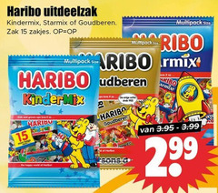  haribo snoep 15 32 1922 uitdeelzak kindermix starmix goudberen zak zakjes multipack size kids and grown ups love it happy world enige id 