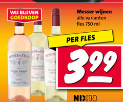  rose witte wijn 750 wijnen fles ml nix18 
