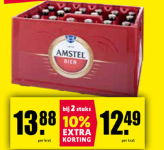  amstel krat bier 2 10 stuks 