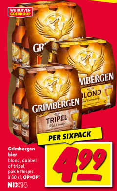  grimbergen speciaalbieren 6 30 1128 bel wonder bacardi blond nihil bier dubbel tripel pak nix18 and opgericht 