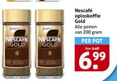  nescafe oploskoffie 100 200 san gold potten pot rijk zacht 