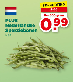  sperziebonen 500 nederlandse 99 