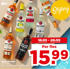  bacardi rum 18 25 jaar legitimatie alcohol nix18 spiced establecido limon slijterij carta blanca superior santiago gold flessen negra tiago cuba fles 15 99 quattro reserva 