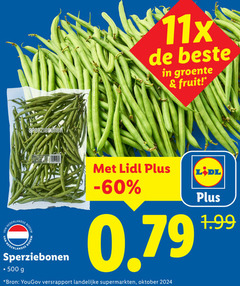  sperziebonen 500 groente fruit bodem fan nederlandse versrapport landelijke supermarkten oktober 