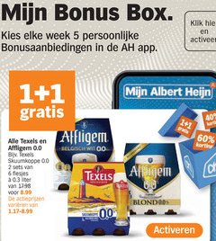  affligem texels alcoholvrij bier 1 2 5 6 40 60 box week bonusaanbiedingen klik activeer 0.0 skuumkoppe liter varieeren belgisch wit 00 albert activeren 