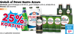  grolsch blikjes bier 6 25 33 50 500 peroni nastro pak 4 30 45 blik soorten nix18 pero kanon pilsner ml 