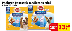  pedigree dentastix medium mini stuks mega pack care daily oral 