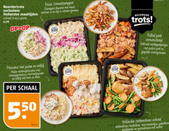 7 31 450 noordertrots exclusieve hollandse maaltijden schaal frisse zomerstamppot stamppot doperwt munt zoetzure ui kip citroen noorder trots week pulled gekruide aardappelpartjes gegrilde zomergroenten procureur puree witlof malse ham kaas kilo varkenshaas schotel medaillons gebakken aardappels sperziebonen wortel 
