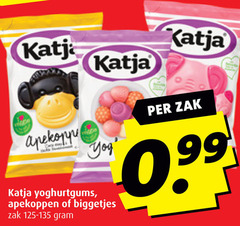  katja you yoghurtgums apekoppen biggetjes zak 