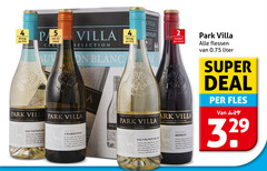  2 4 droog fris classic park rond selection la villa blanc sauvignon chardonnay taste stand with soepel selective ark merlot world flessen liter super deal fles 