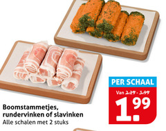  2 boomstammetjes rundervinken slavinken schalen stuks schaal 