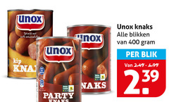 unox knakworsten 100 400 bereid kip beter leven party knaks blikken blik 