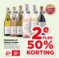  rose witte wijn rode 2 8 50 178 maison castel prance beoordeeld supermarkt nederland trance syrah rosee france chardonnay flessen bordeaux 1e fles 2e 