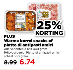  25 300 warme borrel snacks antipasti amica schaal 