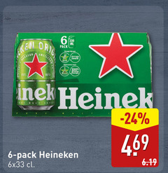  heineken blikjes bier 6 100 330 honneur orig pack ml draagt teelt groene energie malt 