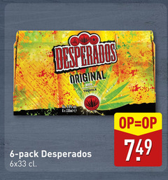  desperados speciaalbieren 6 original bier tequila pack 