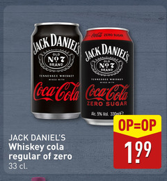  5 33 coca cola zero sugar jack daniels old brand tennessee whiskey mixed with regular 