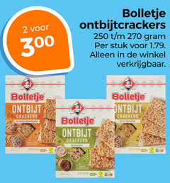  bolletje crackers 2 250 300 ontbijtcrackers stuk ontbijt volkoren spell 