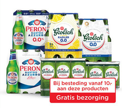  radler bier 6 italia 0.0 peroni azzurro peren nastro 6x grolsch frisse citroen alcoholvrij fris pilsner besteding 