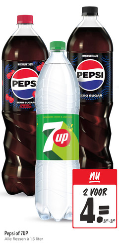  7-up pepsi frisdrank cola 2 4 taste zero sugar cherry flavour flessen 1 5 liter refreshing lemon lime up 