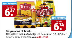  desperados texels speciaalbieren 4 6 25 speciaalbier skuumkoppe tarwebier original beer pakken blikjes liter varieeren 
