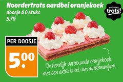  6 500 noordertrots aardbei oranjekoek doosje stuks noorder trots vertrouwde twist aardbeienjam 