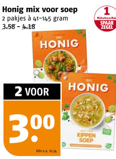  honig soep 1 2 1967 mix kitchenaid spaar zegel 00 kilo v.a. kippen 