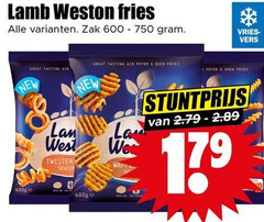  lamb and weston patat fries zak vries vers tasting air fryer oven new lan west twister season 