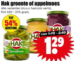  hak groenteconserven appelmoes 100 330 groente haricots verts pot sperziebonen natuurlijke 12 open 