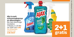  1 2 3 99 merk schoonmaaksprays allesreinigers ajax allesreiniger eucalyptus flessen liter varieeren glassex glas multi 4x vet for 5x actions werking fraicheur les ge dettol nettoie to antibacteria 10x power 