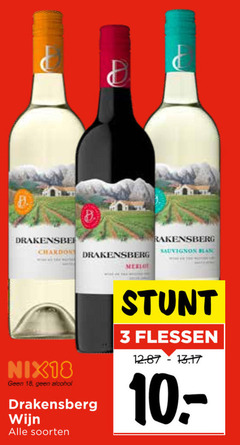  rode wijn witte 3 18 chardonnay drakensberg merlot sauvignon blanc nix18 alcohol soorten flessen 