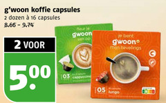  gwoon dolce gusto capsules 2 16 500 koffie dozen fleur cappuccino lievelings lungo 