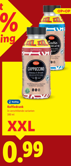  milbona ijskoffie 100 cappuccino xxl latte macchiato chiato drink smooth chilled coffee arabica go bean 00 real enjoyment from finest beans koeling koffiedrank ml 